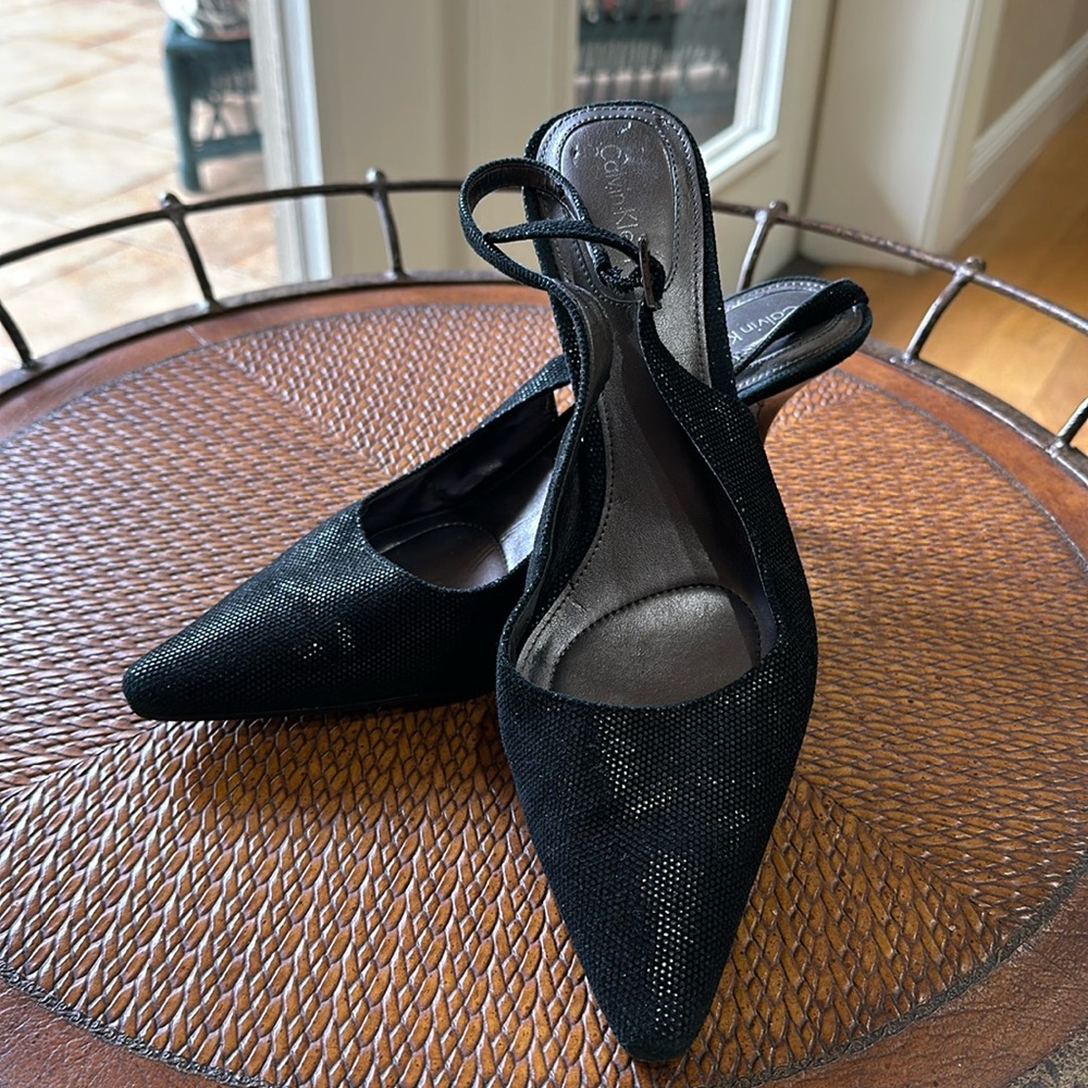 Calvin Klein slingback pumps